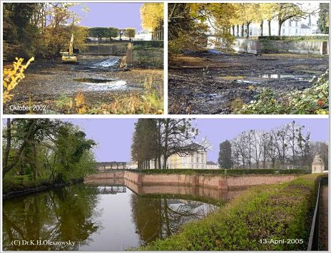 Entschlammung-Mauersanierung 2002-2005